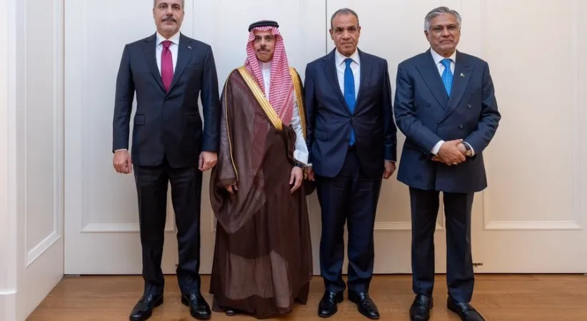 4 ülkenin dışişleri bakanlarından ortak açıklama: "Bakanlar, Suudi Arabistan Krallığı’na yönelik sarsılmaz desteklerini tekrarlamışlardır"
