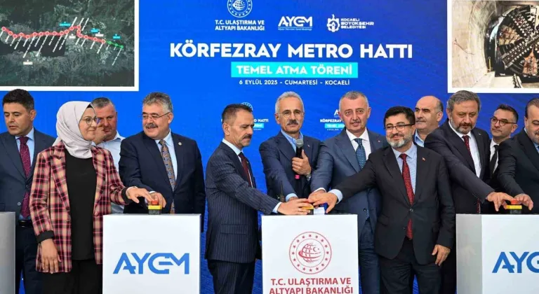 77 milyar liralık yatırım olan Körfezray’ın ilk kazısı başladı