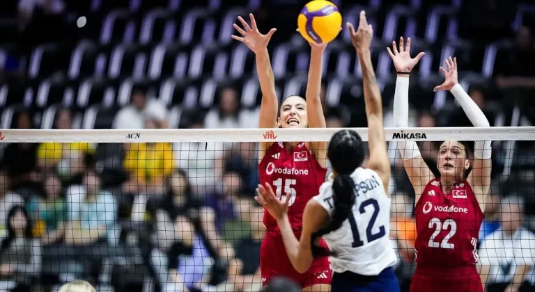A Milli Kadın Voleybol Takımı, ABD’ye mağlup oldu