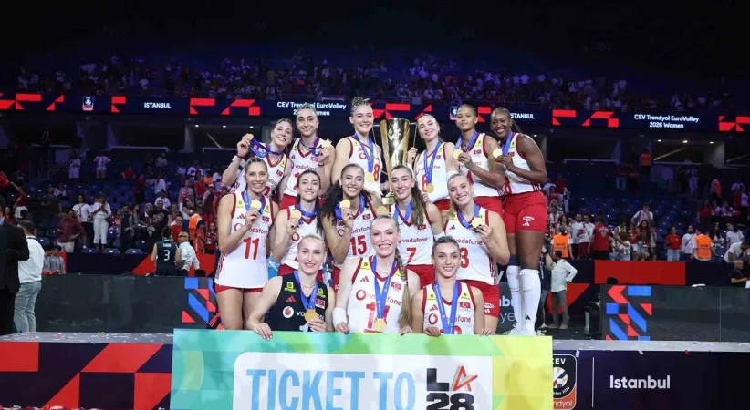 A Milli Kadın Voleybol Takımı, Los Angeles 2028 Olimpiyat Oyunları biletini aldı