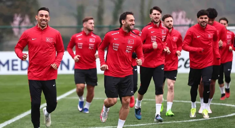 A Milli Takım, Romanya maçı hazırlıklarını sürdürdü