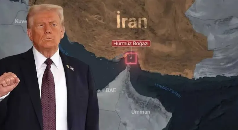Trump: "Bundan sonra Hürmüz Boğazı’na ‘Trump Boğazı’ demeliyiz"