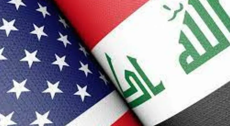 Irak İçişleri Bakanlığı'ndan ABD bayrağına basan subaylara disiplin cezası