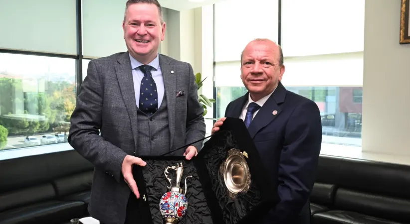 ABD İstanbul Başkonsolosu Michael Lally, BTSO’yu ziyaret etti