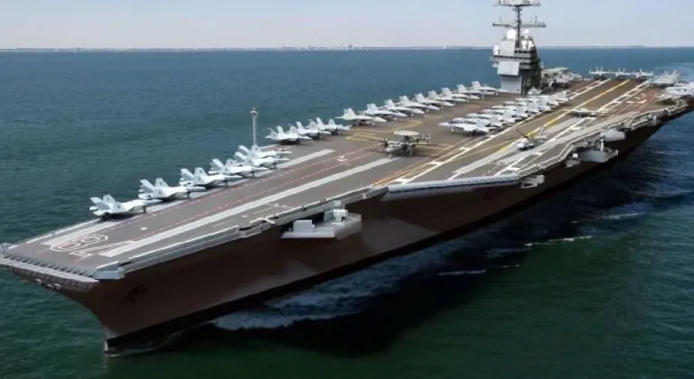 ABD’ye ait Gerald R. Ford uçak gemisi İsrail kıyılarına ulaştı