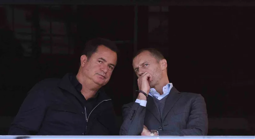 Acun Ilıcalı, UEFA Başkanı Aleksander Ceferin’i ağırladı