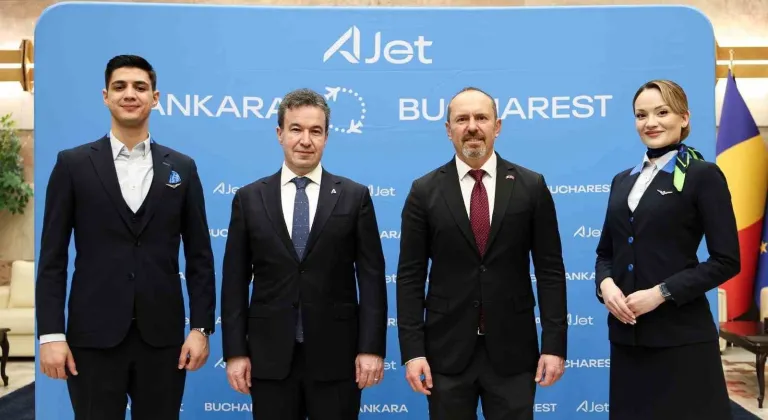 AJet, ilk Ankara-Bükreş seferini gerçekleştirdi