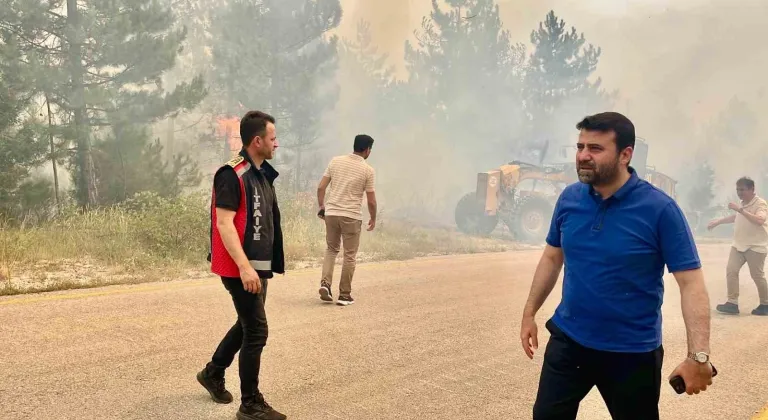 AK Parti Karabük Milletvekili Şahin: "Bu yangın Karabük tarihinde görülmemiş büyüklükte bir afet"