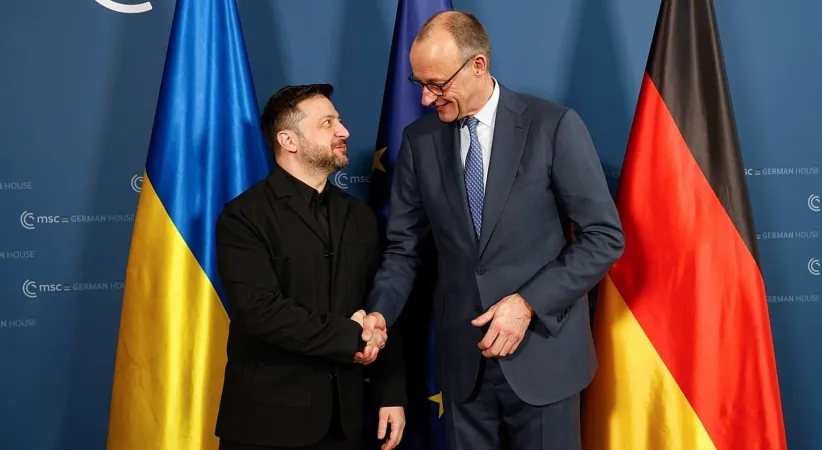 Almanya Başbakanı Merz’den Kiev’e sürpriz ziyaret