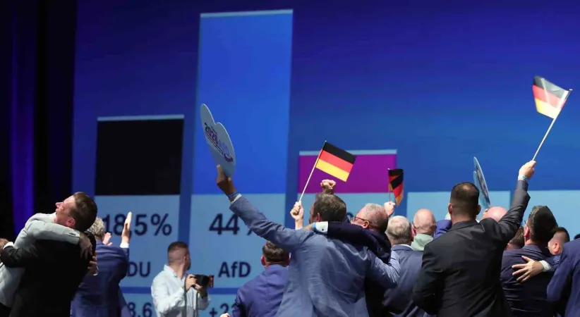 Almanya’da Saksonya-Anhalt eyaletindeki meclisi seçimini aşırı sağcı AfD kazandı