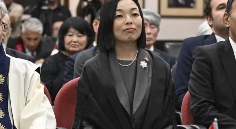 Ankara Üniversitesi’nden Japonya Altes Prensesi Mikasa’ya fahri doktora ünvanı