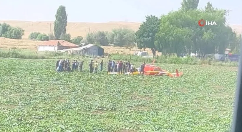 Ankara Valiliği: "TUSAŞ’a ait eğitim helikopteri Temelli’de düştü, 2 personel yaralandı"