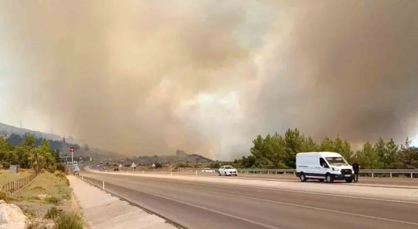 Antalya’da orman yangını