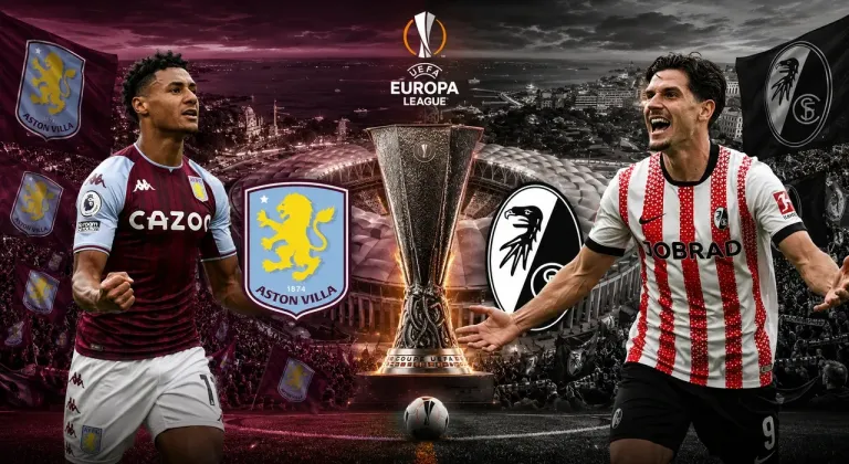 Aston Villa taraftarları final için Beşiktaş Park’ta