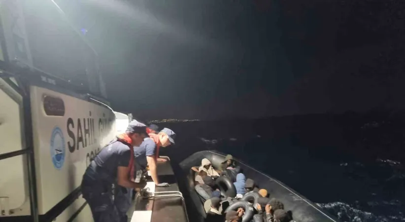 Aydın açıklarında 22 düzensiz göçmen yakalandı