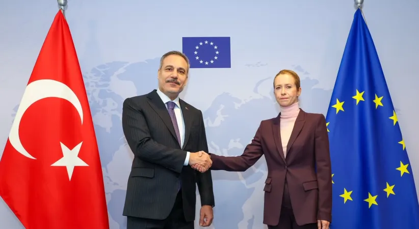Bakan Fidan, AB Yüksek Temsilcisi Kallas ile görüştü