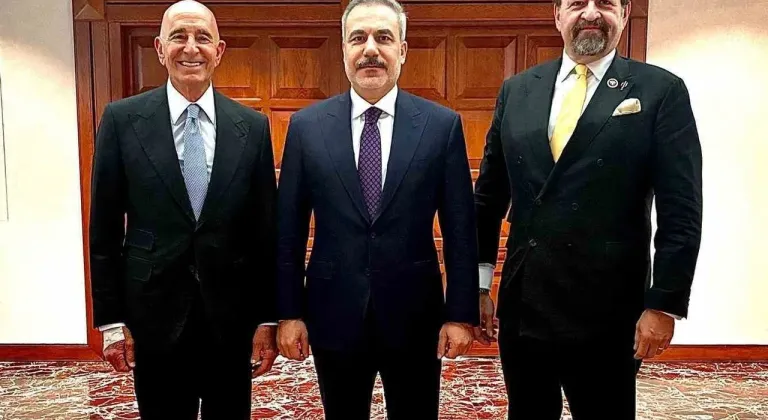 Bakan Fidan, ABD Büyükelçisi Barrack ve Trump’ın Kıdemli Danışmanı Gorka’yı kabul etti