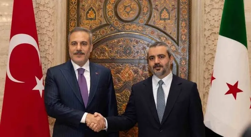 Bakan Fidan, mevkidaşı Şeybani ile görüştü
