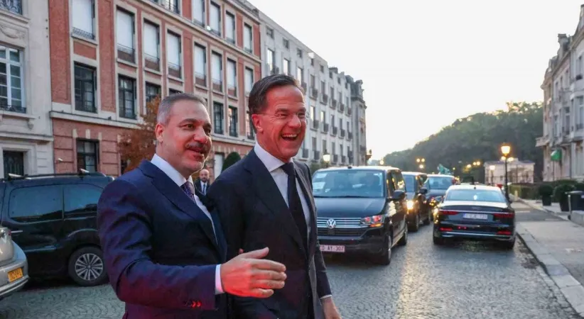 Bakan Fidan, NATO Genel Sekreteri Rutte ile görüştü
