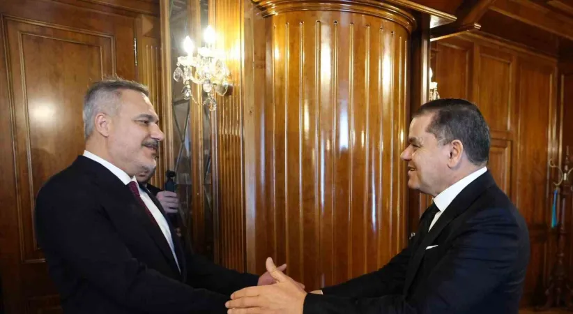 Bakan Fidan, Trablus’ta Libya Başbakanı Dibeybe ile görüştü