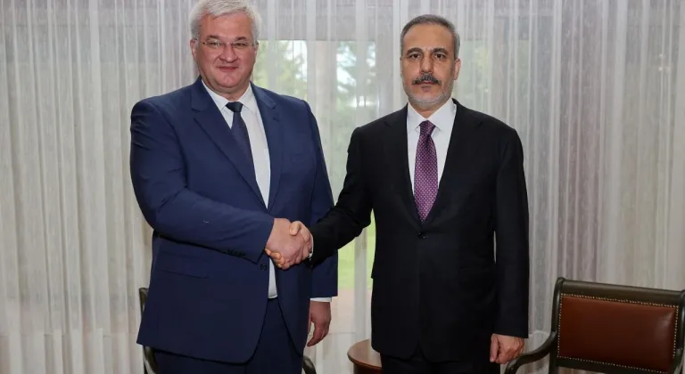 Bakan Fidan, Ukraynalı mevkidaşı Sybiha ile görüştü