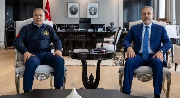 Bakan Yerlikaya, Bakan Fidan’ı ziyaret etti