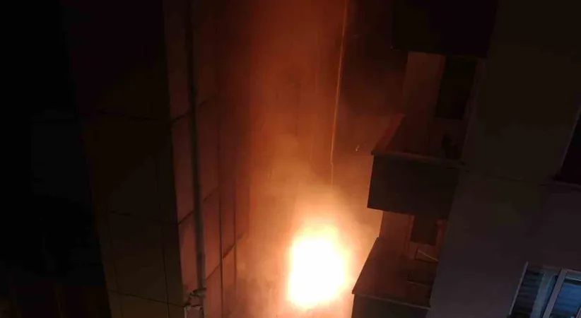 Beykoz’da iş yeri yangını