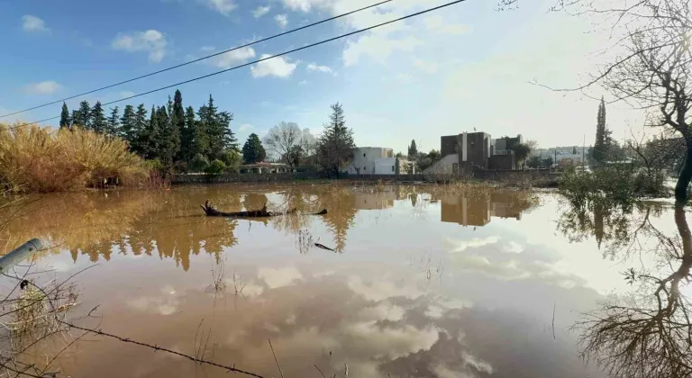 Bodrum’da selin tablosu gün ağarınca ortaya çıktı