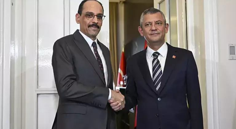 CHP Genel Başkanı Özel, MİT Başkanı Kalın ile görüştü