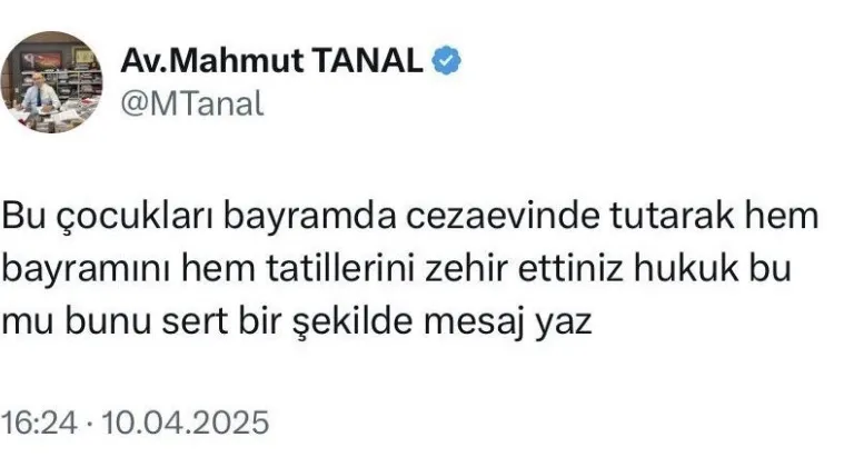CHP’li Mahmut Tanal, ChatGPT’ye "sert" bir tweet yazdırmak istedi