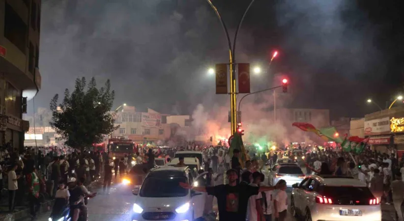 Cizre’de Amedspor kutlamaları kabusa döndü
