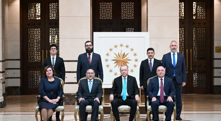 Cumhurbaşkanı Erdoğan, 4 ülkenin büyükelçisini kabul etti