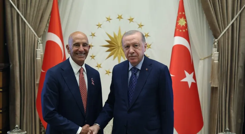 Cumhurbaşkanı Erdoğan, ABD’nin Ankara Büyükelçisi Barrack’ı kabul etti