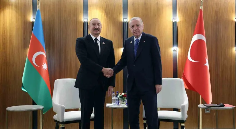 Cumhurbaşkanı Erdoğan, Aliyev ile görüştü