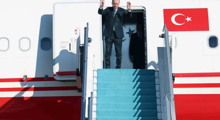 Cumhurbaşkanı Erdoğan Azerbaycan’a gitti