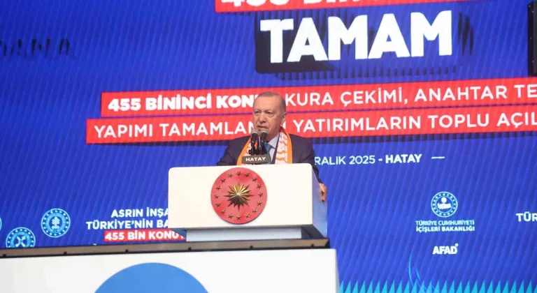 Cumhurbaşkanı Erdoğan: "Devletle milleti karşı karşıya getirmeye çalışanların hiçbirisi yok ama biz buradayız"