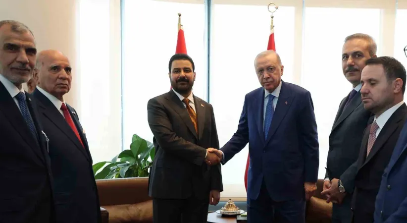 Cumhurbaşkanı Erdoğan, Irak Başbakanı Zeydi’yi kabul etti