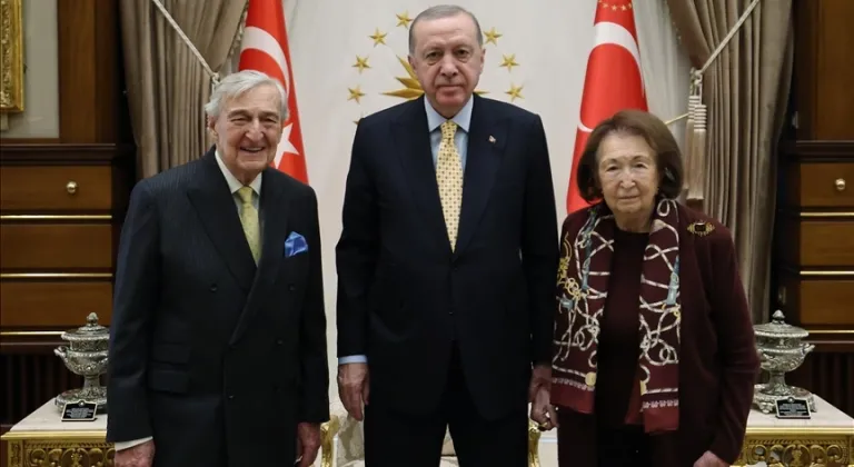 Cumhurbaşkanı Erdoğan, Koç ailesini kabul etti