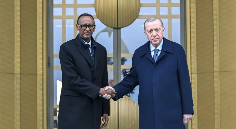 Cumhurbaşkanı Erdoğan, Ruanda Cumhurbaşkanı Kagame ile görüştü