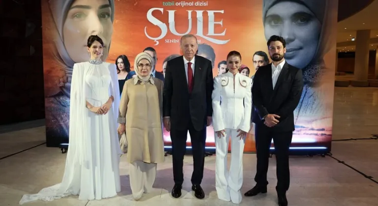 Cumhurbaşkanı Erdoğan, "Şule Senin Hikayen" dizisinin galasına katıldı