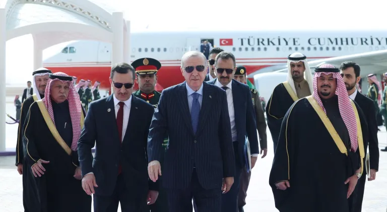 Cumhurbaşkanı Erdoğan, Suudi Arabistan’da