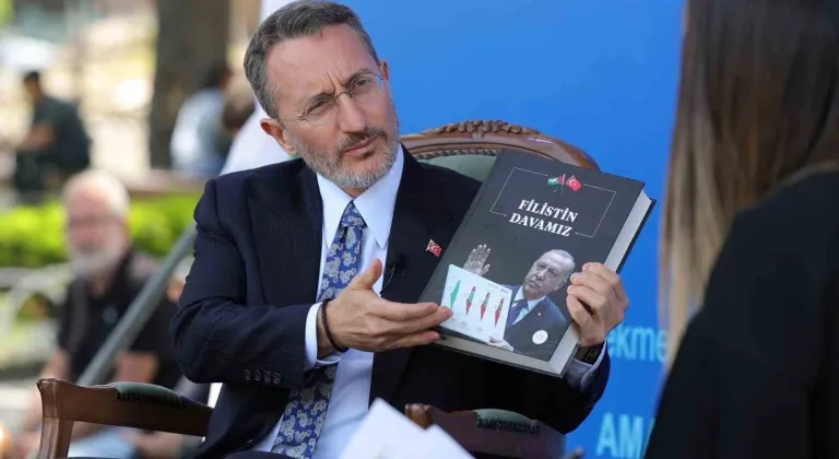 Fahrettin Altun: "Suriye nasıl özgürleştiyse Allah’ın izniyle Filistin de öyle özgürleşecek"