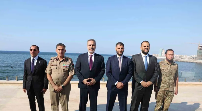 Dışişleri Bakanı Fidan, Libya Başbakanı Ulusal Güvenlik Danışmanı Dibeybe ile bir araya geldi