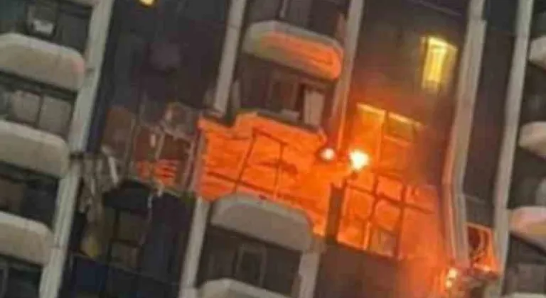 Dubai’de sivil bir binaya isabet eden İHA yangına yol açtı