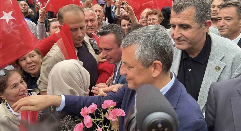 CHP Grup Başkanı Özgür Özel Burdur’da