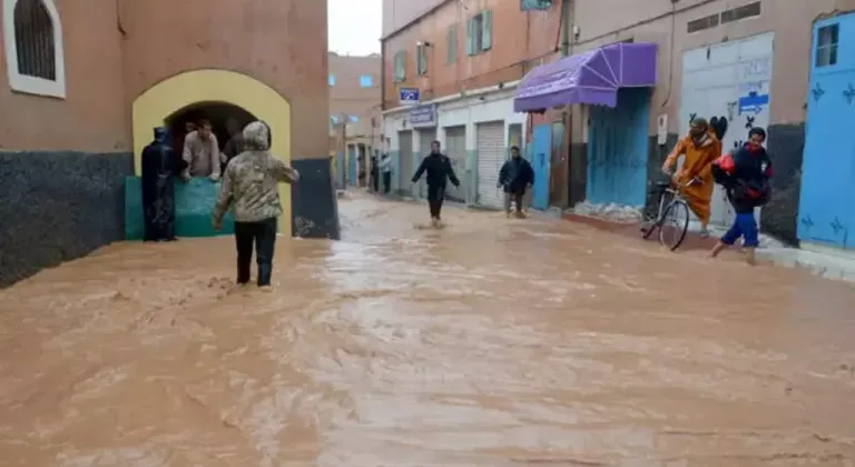 Fas’ta meydana gelen selde 21 kişi hayatını kaybetti