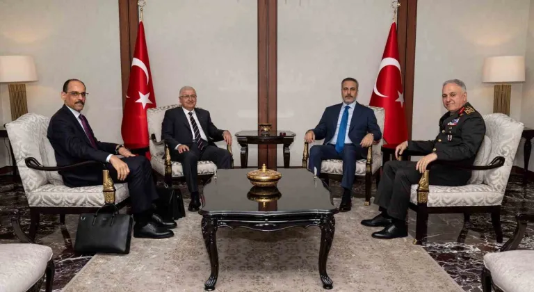 Fidan, Güler, Gürak ve Kalın Dışişleri Bakanlığı’nda bir araya geldi