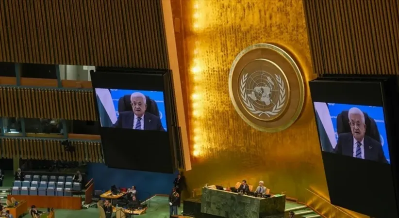 Abbas’tan BM Genel Kurulu’nda "Büyük İsrail" uyarısı