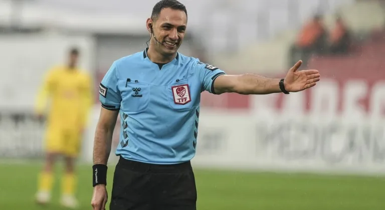 Galatasaray - Gençlerbirliği maçının hakemi Oğuzhan Aksu oldu
