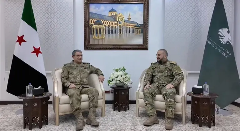 Genelkurmay Başkanı Bayraktaroğlu, Suriye Savunma Bakanı ve Genelkurmay Başkanı ile görüştü